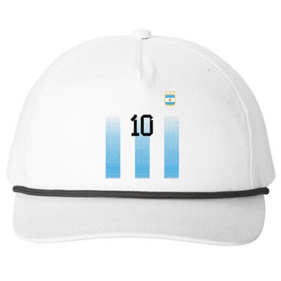 Argentinian Mom Argentina Mommy Mama Argentine Flag Snapback Five-Panel Rope Hat