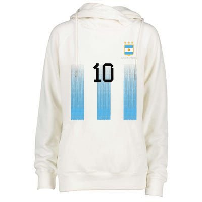 Argentinian Mom Argentina Mommy Mama Argentine Flag Womens Funnel Neck Pullover Hood