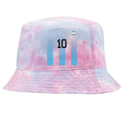 Argentinian Mom Argentina Mommy Mama Argentine Flag Tie-Dyed Bucket Hat