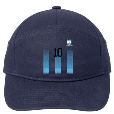 Argentinian Mom Argentina Mommy Mama Argentine Flag 7-Panel Snapback Hat