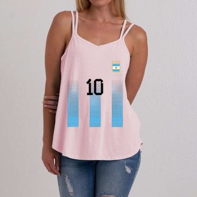 Argentinian Mom Argentina Mommy Mama Argentine Flag Women's Strappy Tank