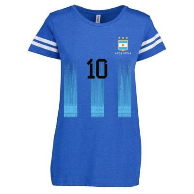 Argentinian Mom Argentina Mommy Mama Argentine Flag Enza Ladies Jersey Football T-Shirt