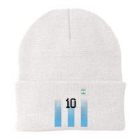 Argentinian Mom Argentina Mommy Mama Argentine Flag Knit Cap Winter Beanie