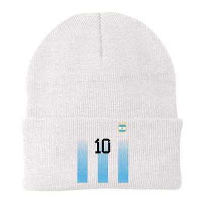 Argentinian Mom Argentina Mommy Mama Argentine Flag Knit Cap Winter Beanie