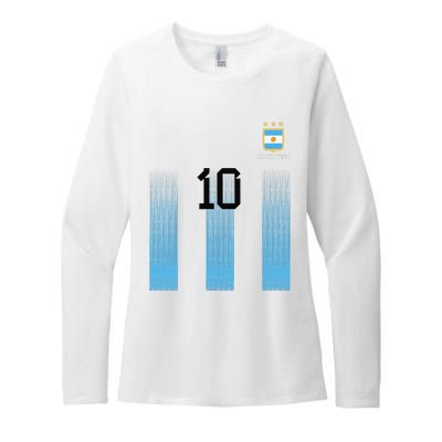 Argentinian Mom Argentina Mommy Mama Argentine Flag Womens CVC Long Sleeve Shirt