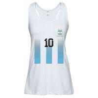 Argentinian Mom Argentina Mommy Mama Argentine Flag Ladies Essential Flowy Tank