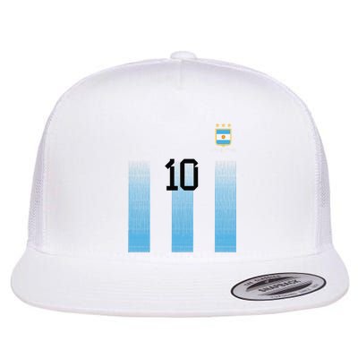 Argentinian Mom Argentina Mommy Mama Argentine Flag Flat Bill Trucker Hat