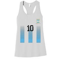 Argentinian Mom Argentina Mommy Mama Argentine Flag Women's Racerback Tank