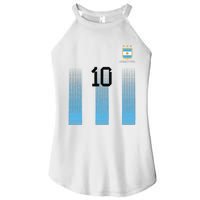 Argentinian Mom Argentina Mommy Mama Argentine Flag Women's Perfect Tri Rocker Tank