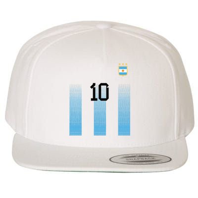 Argentinian Mom Argentina Mommy Mama Argentine Flag Wool Snapback Cap