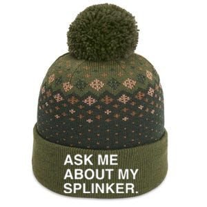 Ask Me About My Splinker The Baniff Cuffed Pom Beanie