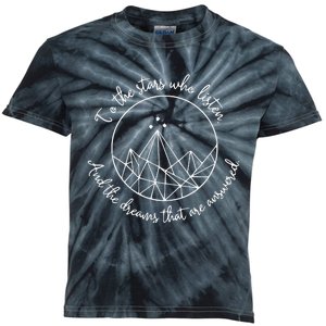 Acotar Merch A Court Of Thorns And Roses Sarah J Maas Kids Tie-Dye T-Shirt