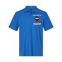 Ask Me About My Ninja Disguise Funny Ninja Gift Softstyle Adult Sport Polo