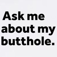 Ask Me About My Butthole. Wool Snapback Cap