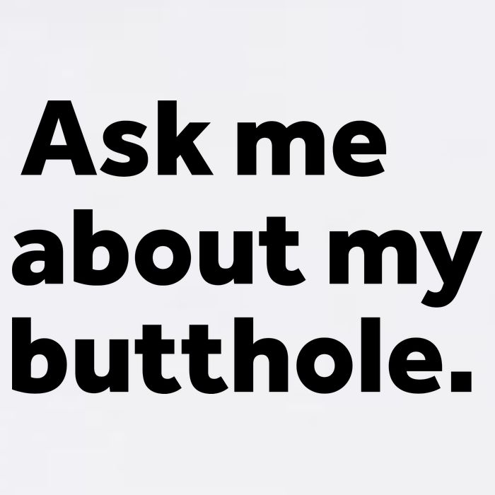 Ask Me About My Butthole. Wool Snapback Cap