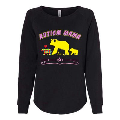 Autism Mama Autism Awareness Gift Womens California Wash Sweatshirt