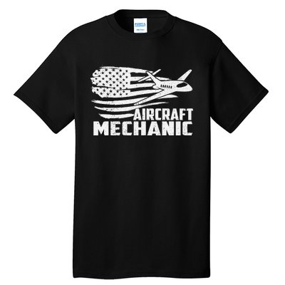 Aircraft Mechanic - Aviation Airplane Maintenance Engineer Tall T-Shirt