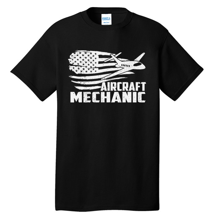 Aircraft Mechanic - Aviation Airplane Maintenance Engineer Tall T-Shirt