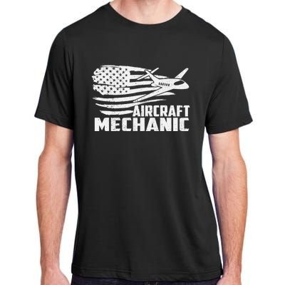 Aircraft Mechanic - Aviation Airplane Maintenance Engineer Adult ChromaSoft Performance T-Shirt