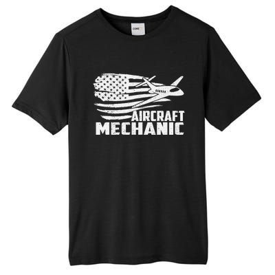 Aircraft Mechanic - Aviation Airplane Maintenance Engineer Tall Fusion ChromaSoft Performance T-Shirt