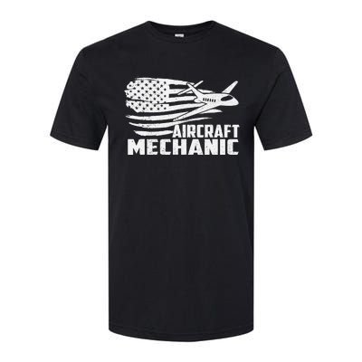 Aircraft Mechanic - Aviation Airplane Maintenance Engineer Softstyle CVC T-Shirt