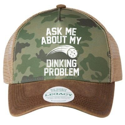 Ask Me About My Dinking Problem Sport Legacy Tie Dye Trucker Hat