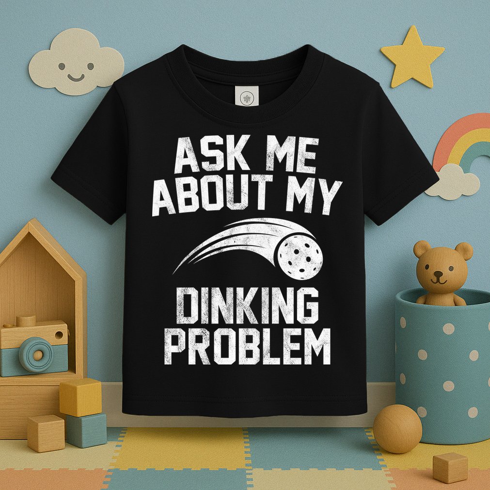 Ask Me About My Dinking Problem Sport Toddler T-Shirt
