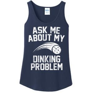 Ask Me About My Dinking Problem Sport Ladies Essential Tank