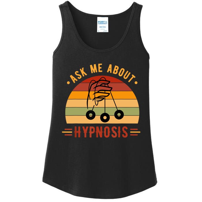 Ask Me About Hypnosis Gift Ladies Essential Tank