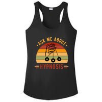 Ask Me About Hypnosis Gift Ladies PosiCharge Competitor Racerback Tank