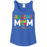 Ausome Mom Autism Great Gift Ladies Essential Tank