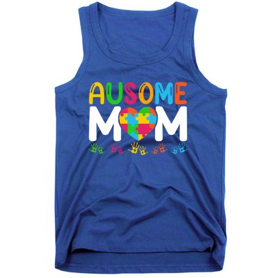 Ausome Mom Autism Great Gift Tank Top