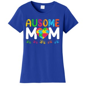 Ausome Mom Autism Great Gift Women's T-Shirt