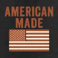 American Made 7 Panel Mesh Trucker Snapback Hat