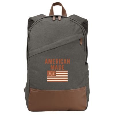 American Made Cotton Canvas Backpack