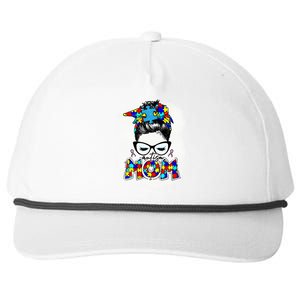 Autism Mom Snapback Five-Panel Rope Hat