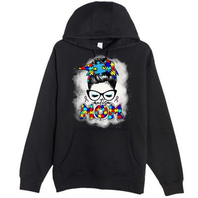 Autism Mom Premium Pullover Hoodie