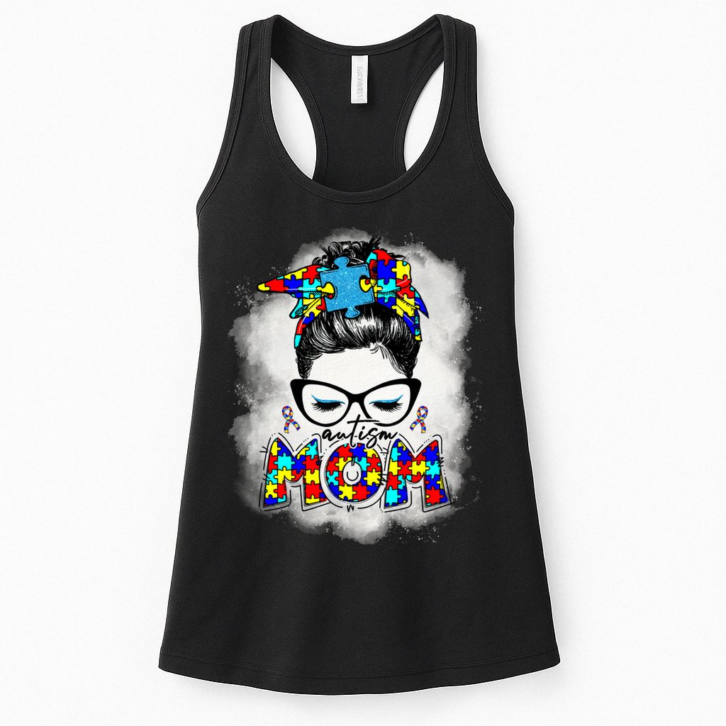 Autism Mom Womens Tank Top