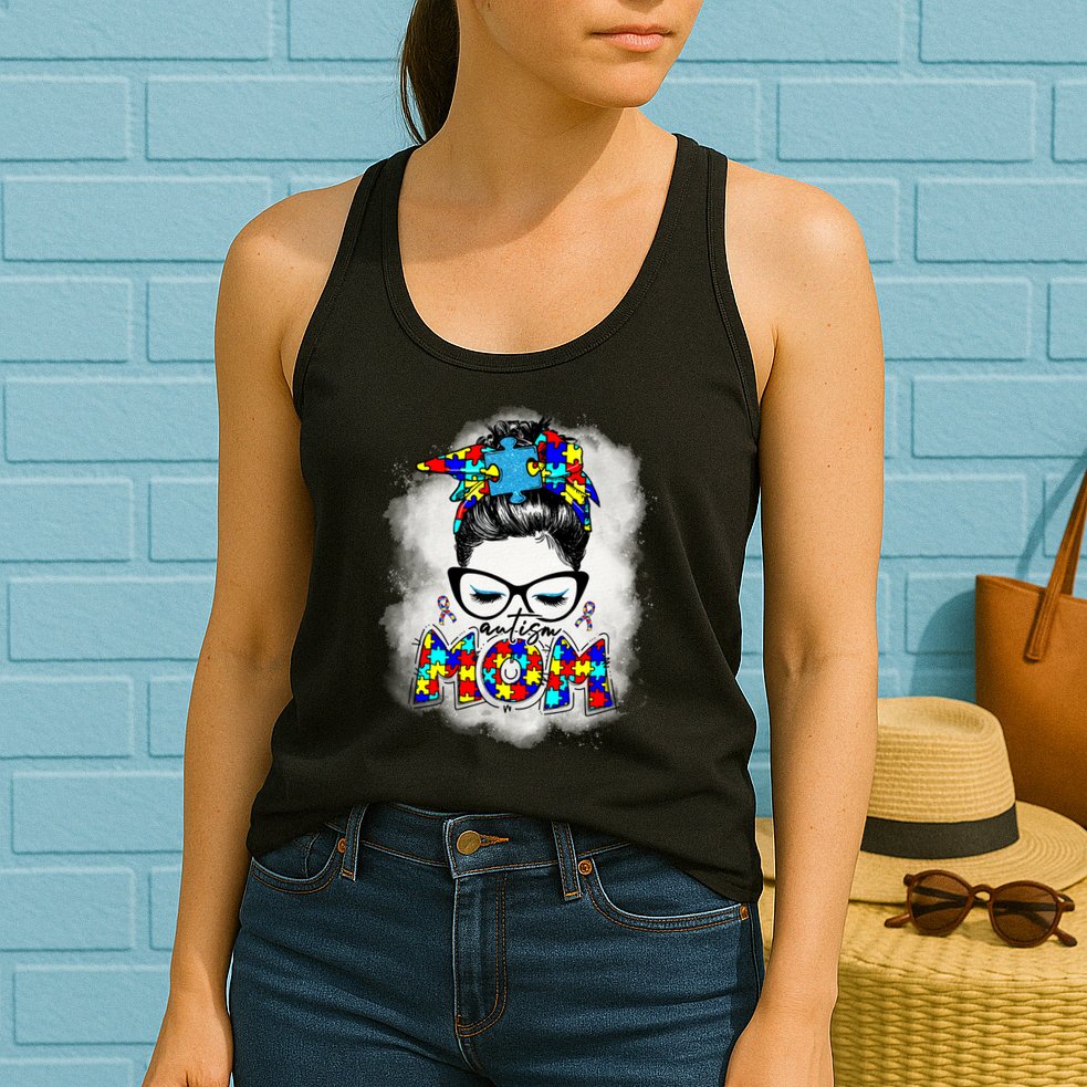 Autism Mom Womens Tank Top