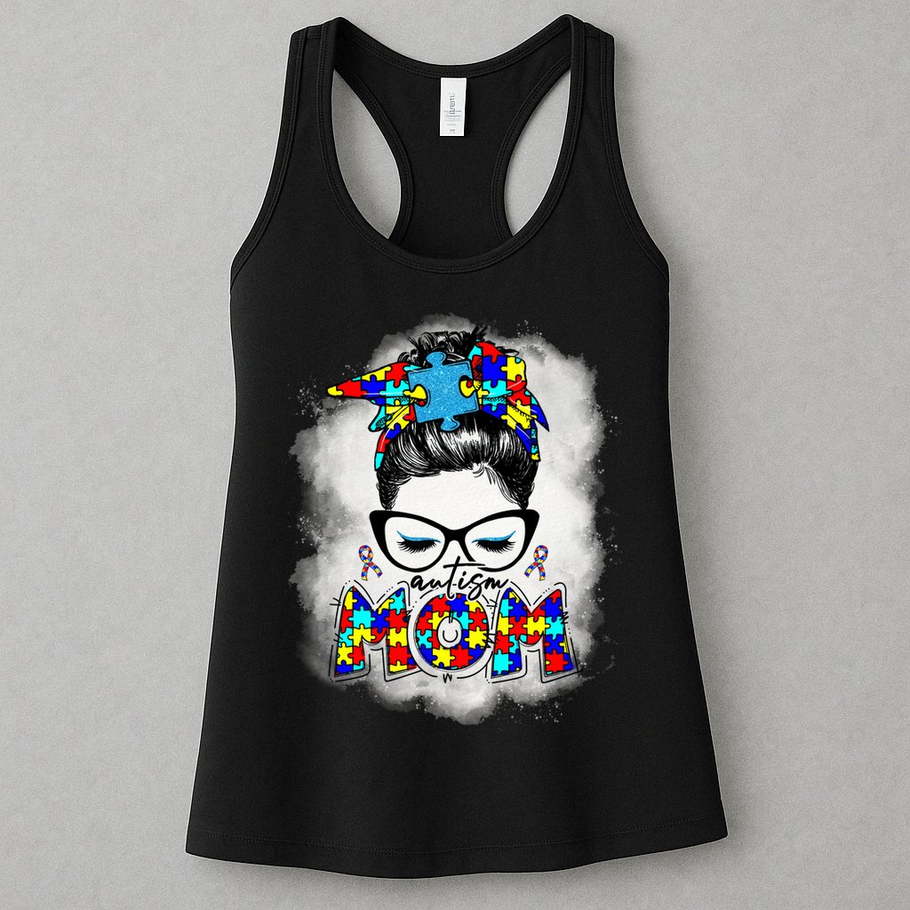 Autism Mom Womens Tank Top