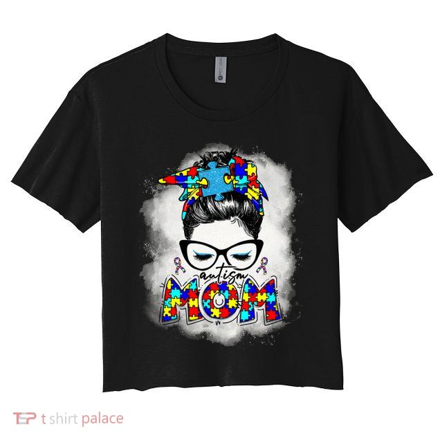 Autism Mom Crop Top