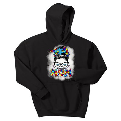 Autism Mom Kids Hoodie