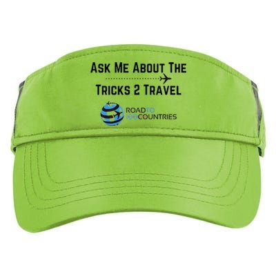 Ask Me About Tricks2travel Road To 100 Countries Adult Drive Performance Visor