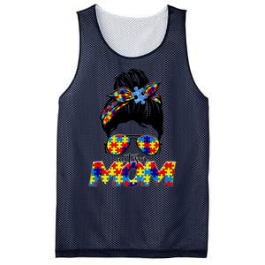 Autism Mom Mesh Reversible Basketball Jersey Tank