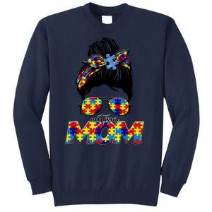 Autism Mom Tall Sweatshirt