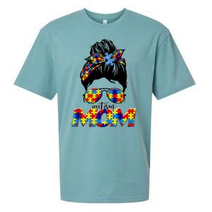 Autism Mom Sueded Cloud Jersey T-Shirt