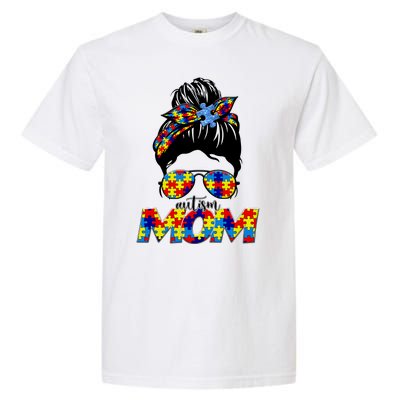 Autism Mom Garment-Dyed Heavyweight T-Shirt