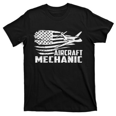 Aircraft Mechanic Aviation Airplane Maintenance Engineer T-Shirt