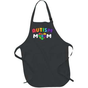 Autism Mom Autism Awareness Gift Full-Length Apron With Pockets