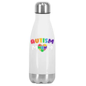 Autism Mom Autism Awareness Gift Stainless Steel Insulated Water Bottle